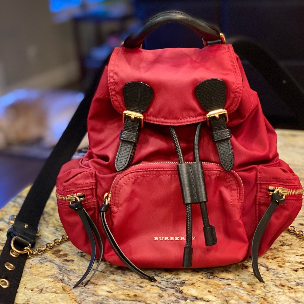 Small Burberry nylon rucksack